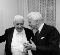 Mit Richard von Weizs+ncker